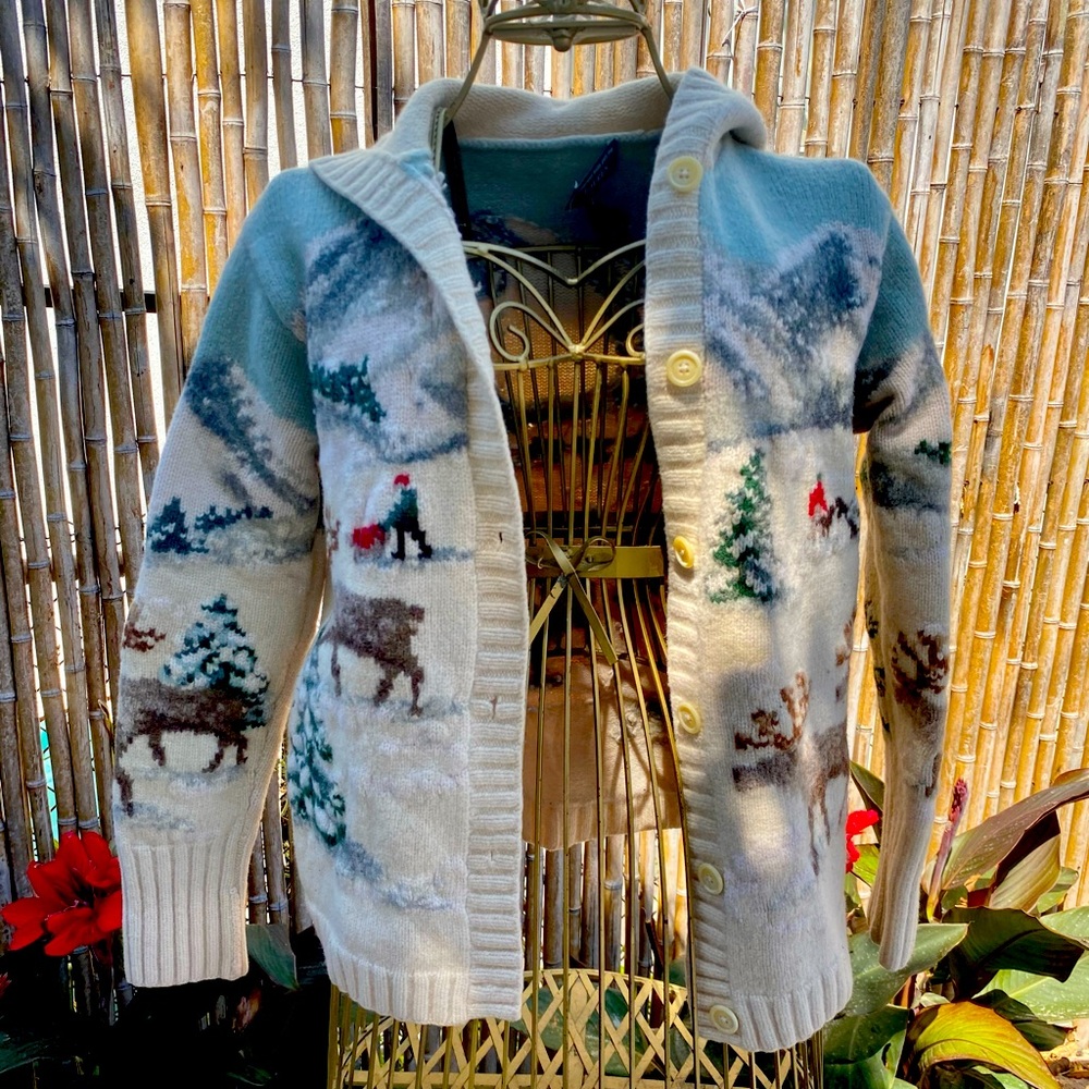 Ralph Lauren Hand Knit Christmas Sweater